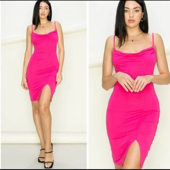 Midnight Magic Bodycon Party Dresses - Picture 2 of 5